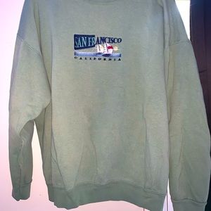 vintage travel sweatshirt
